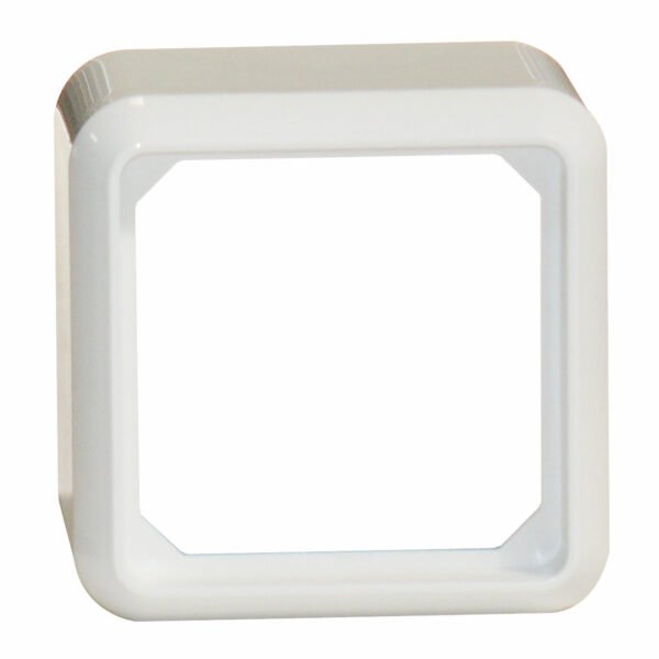 EL234114-- AP-Gehäuse 1-fach komplett inklusive Rahmen, reinweiß<br><u>Verkaufseinheit: 1Stk</u>