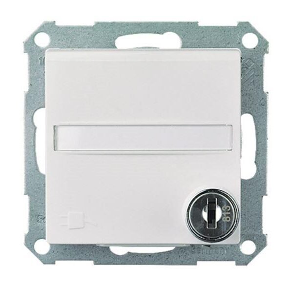 EL365074-- Schutzkontaktsteckdose abschließbar, gleiche Schließung<br><u>Verkaufseinheit: 1Stk</u>