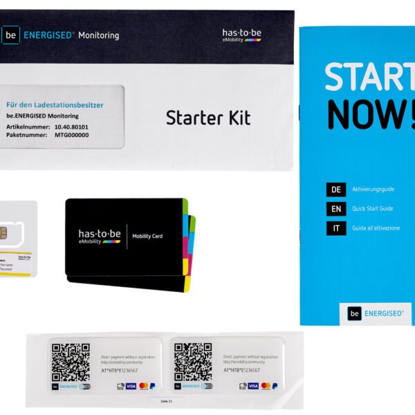 EMH2BSING- Monitoring Paket Single,1 SIM-Karte,2 QR-Codes,2 RFID-Karten<br><u>Verkaufseinheit: 1Stk</u>