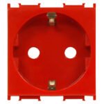 ET101003-- Steckdose mit erhöhtem Berührungsschutz rot 16A<br><u>Verkaufseinheit: 1Stk</u>