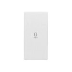 ET102007-- Schalterabdeckung mit Lichtsymbol 1M, weiß<br><u>Verkaufseinheit: 1Stk</u>