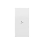 ET102009-- Schalterabdeckung mit Lüftersymbol 1M, weiß<br><u>Verkaufseinheit: 1Stk</u>