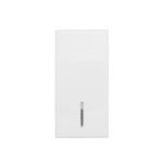 ET102010-- Schalterabdeckung mit Linse 1M, weiß<br><u>Verkaufseinheit: 1Stk</u>