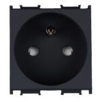 ET111006-- Steckdose Erdungsstift, erhöhter Berührungsschutz 16A, sw<br><u>Verkaufseinheit: 1Stk</u>