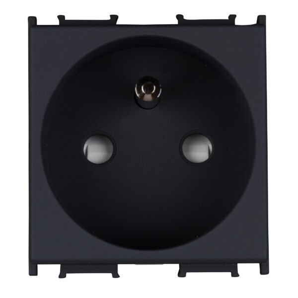 ET111006-- Steckdose Erdungsstift, erhöhter Berührungsschutz 16A, sw<br><u>Verkaufseinheit: 1Stk</u>