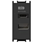 ET111021-- USB 2-fach Ladesteckdose, 20W, 5VDC, 3A, 1M, schwarz<br><u>Verkaufseinheit: 1Stk</u>