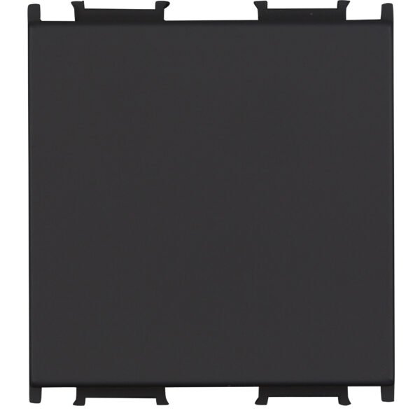 ET112016-- Blindabdeckung 2M, schwarz<br><u>Verkaufseinheit: 1Stk</u>