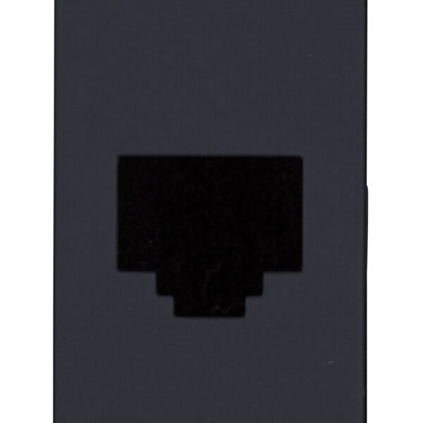 ET112017-- Abdeckung Toolless Line 1M, schwarz<br><u>Verkaufseinheit: 1Stk</u>