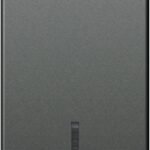 ET152010-- Schalterabdeckung mit Linse 1M, anthrazit<br><u>Verkaufseinheit: 1Stk</u>