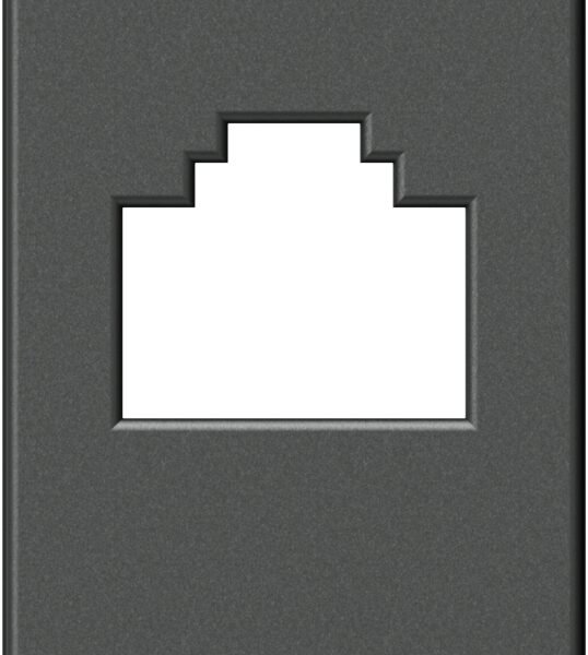 ET152017-- Abdeckung RJ45 Toolless Line jack, 1M, anthrazit<br><u>Verkaufseinheit: 1Stk</u>