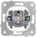 EV100003-- Ausschalter-Einsatz 50 mit Kontrolllicht, 1-polig, Steckklem<br><u>Verkaufseinheit: 1Stk</u>