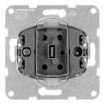 EV100119-- Taster-Einsatz, Schließer, Steckklemmen<br><u>Verkaufseinheit: 1Stk</u>