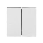 EV102002-- Wippe 50 Serien-, Doppelwechselschalter, Doppeltaster, weiß<br><u>Verkaufseinheit: 1Stk</u>