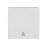 EV102003-- Wippe 50 mit Symbol Glocke, weiß<br><u>Verkaufseinheit: 1Stk</u>