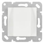 EV102014-- Kabelauslass mit Abdeckung, weiß<br><u>Verkaufseinheit: 1Stk</u>