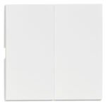 EV102202-- Wippe S 50 für Serien-, Doppelwechselschalter, Doppeltast, w<br><u>Verkaufseinheit: 1Stk</u>