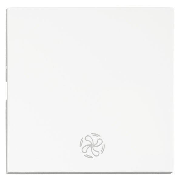 EV102206-- Wippe S 50 mit Symbol Lüfter, weiß<br><u>Verkaufseinheit: 1Stk</u>