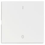 EV102317-- Wippe S 55 mit Symbolen I/0, weiß<br><u>Verkaufseinheit: 1Stk</u>