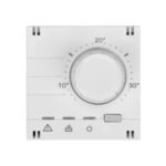 EV103011-- Analoger Raumthermostat Aufsatz, Heizung, weiß<br><u>Verkaufseinheit: 1Stk</u>