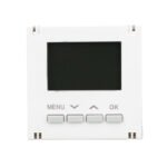 EV103062-- Digitaler Raumthermostat Aufsatz, Heizung/Kühlung, Weiß<br><u>Verkaufseinheit: 1Stk</u>