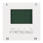 EV103310-- Digitaler Raumthermostat Aufsatz, Heizung, weiß<br><u>Verkaufseinheit: 1Stk</u>