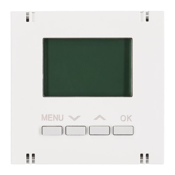 EV103310-- Digitaler Raumthermostat Aufsatz, Heizung, weiß<br><u>Verkaufseinheit: 1Stk</u>
