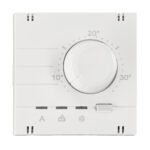 EV103319-- Analoger Raumthermostat Aufsatz, Heizung/Kühlung, Weiß<br><u>Verkaufseinheit: 1Stk</u>