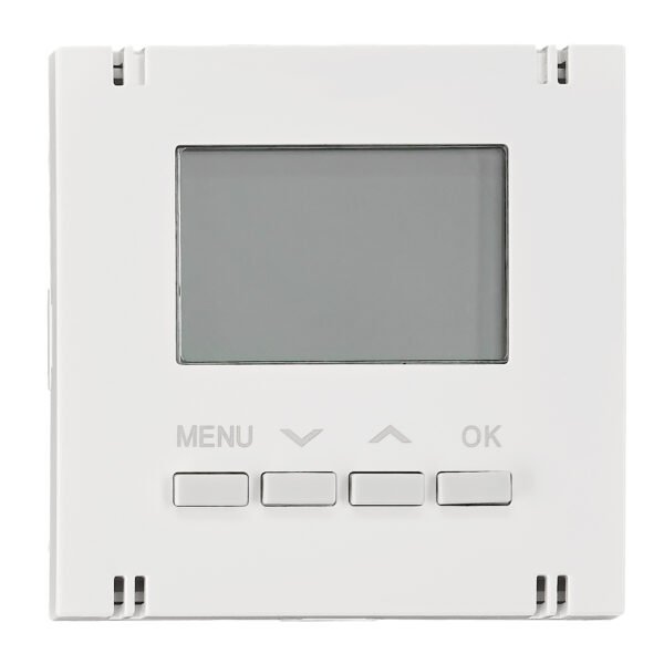 EV103362-- Digitaler Raumthermostat Aufsatz, Heizung/Kühlung, Weiß<br><u>Verkaufseinheit: 1Stk</u>
