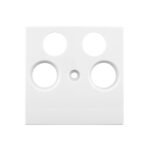 EV104011-- TV Abdeckung, 4-Loch, weiß<br><u>Verkaufseinheit: 1Stk</u>