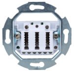 EV104013-- UP-Telefonsteckdose ohne Abdeckung, TDO<br><u>Verkaufseinheit: 1Stk</u>