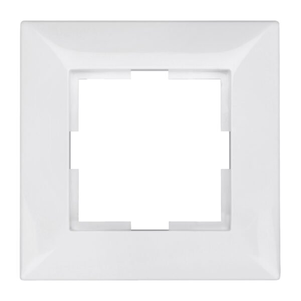 EV105001-- Rahmen 1-fach, Design CLASSIC, weiß<br><u>Verkaufseinheit: 1Stk</u>