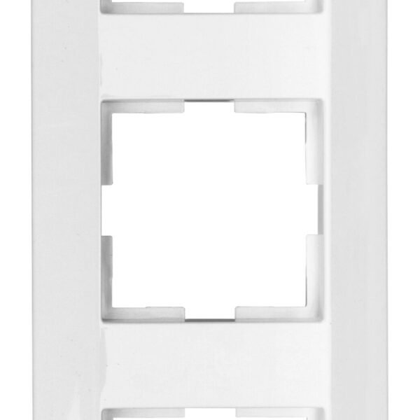 EV105003-- Rahmen 3-fach, Design CLASSIC, weiß<br><u>Verkaufseinheit: 1Stk</u>