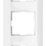 EV105005-- Rahmen 5-fach, Design CLASSIC, weiß<br><u>Verkaufseinheit: 1Stk</u>