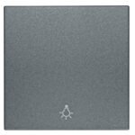 EV112005-- Wippe 50 mit Symbol Licht, anthrazit<br><u>Verkaufseinheit: 1Stk</u>