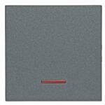 EV112008-- Wippe 50 mit roter Linse, anthrazit<br><u>Verkaufseinheit: 1Stk</u>