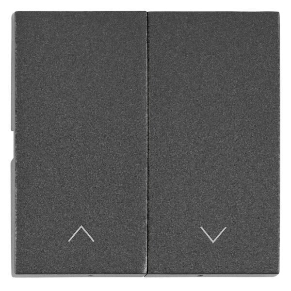 EV112212-- Wippen S 50 mit Pfeilsymbolen, anthrazit<br><u>Verkaufseinheit: 1Stk</u>