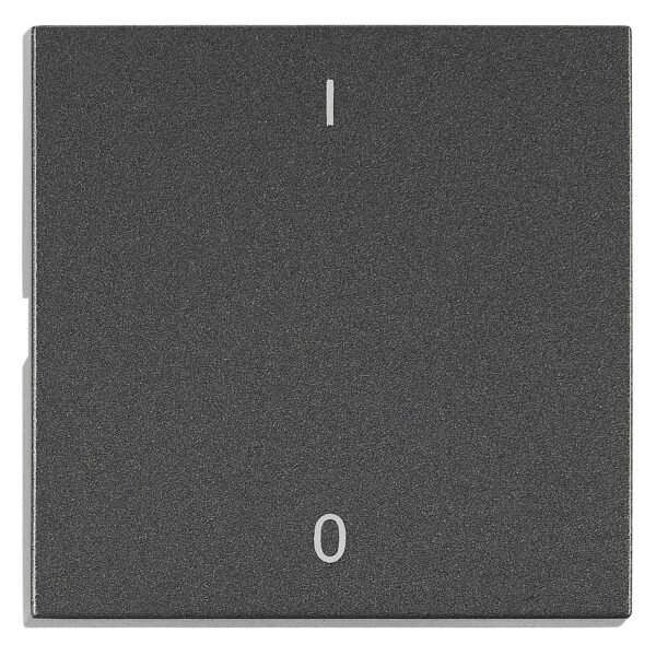 EV112217-- Wippe S 50 mit Symbol EIN/AUS, anthrazit<br><u>Verkaufseinheit: 1Stk</u>