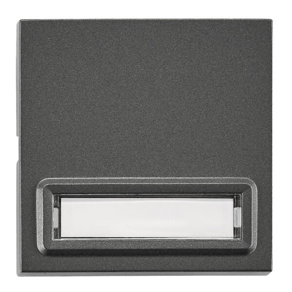 EV112311-- Wippe S 55 mit beleuchtetem Schriftfeld, anthrazit<br><u>Verkaufseinheit: 1Stk</u>