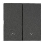 EV112312-- Wippen S 55 mit Pfeilsymbolen, anthrazit<br><u>Verkaufseinheit: 1Stk</u>