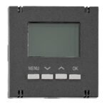 EV113310-- Digitaler Raumthermostat Aufsatz, Heizung, Anthrazit<br><u>Verkaufseinheit: 1Stk</u>
