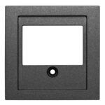 EV114007-- Abdeckung für TDO/TAE Dose, anthrazit<br><u>Verkaufseinheit: 1Stk</u>