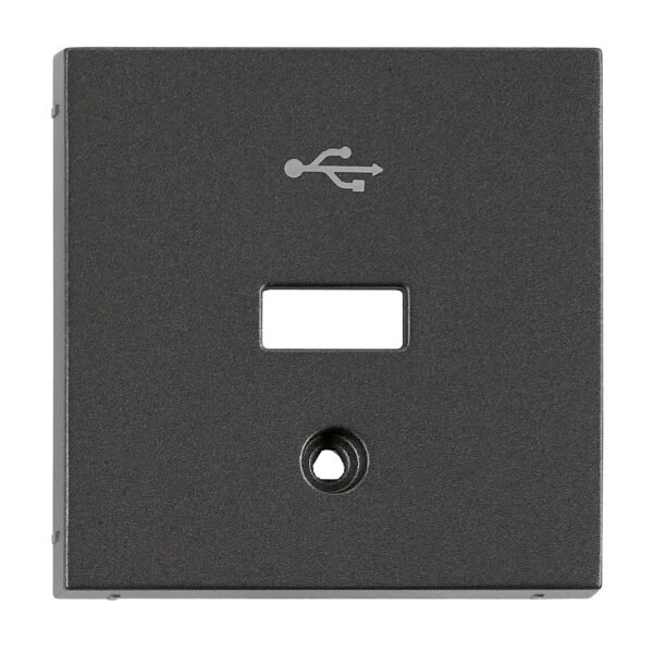 EV114056-- USB Aufsatz, anthrazit<br><u>Verkaufseinheit: 1Stk</u>