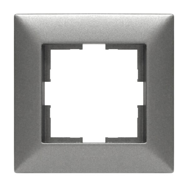 EV115001-- Rahmen 1-fach, Design CLASSIC, anthrazit<br><u>Verkaufseinheit: 1Stk</u>