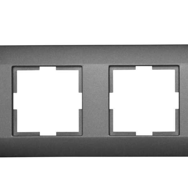 EV115004-- Rahmen 4-fach, Design CLASSIC, anthrazit<br><u>Verkaufseinheit: 1Stk</u>