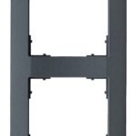 EV115022-- Rahmen 55x55mm, 2-fach, anthrazit<br><u>Verkaufseinheit: 1Stk</u>
