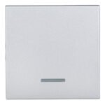 EV122007-- Wippe 50 mit transparenter Linse, Silber<br><u>Verkaufseinheit: 1Stk</u>