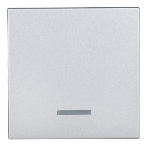 EV122007-- Wippe 50 mit transparenter Linse, Silber<br><u>Verkaufseinheit: 1Stk</u>