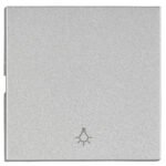 EV122205-- Wippe S 50 mit Symbol Licht, Silber<br><u>Verkaufseinheit: 1Stk</u>