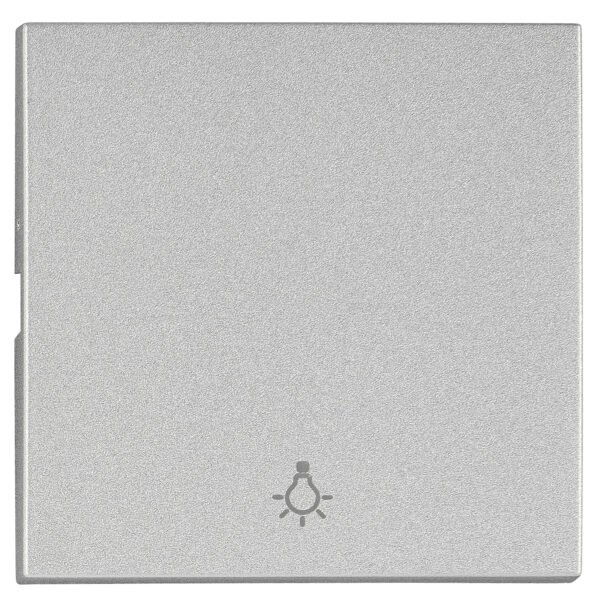 EV122205-- Wippe S 50 mit Symbol Licht, Silber<br><u>Verkaufseinheit: 1Stk</u>