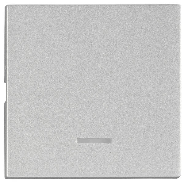 EV122207-- Wippe S 50 mit transparenter Linse, Silber<br><u>Verkaufseinheit: 1Stk</u>